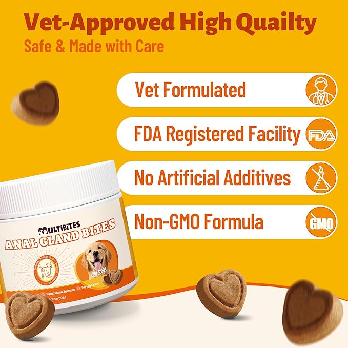 7.76oz Canine Daily Gut Health Chews, Pumpkin Seed, Psyllium Husk & Probiotic Formula, Gentle Nutritional Support for Overall Body Comfort