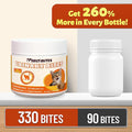 7.76oz Chicken Flavor Crunchy Cat Chews with Cranberry, D-Mannose, Marshmallow Root & Salmon Oil for Urinary Tract Support