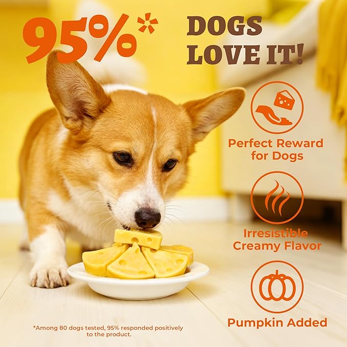 Pumpkin Dog Treats for Sensitive Stomachs, Limited Ingredient Crunchy Chicken Biscuits, Puppy Training Snacks for Small, Medium & Large Breeds, 7.05 oz