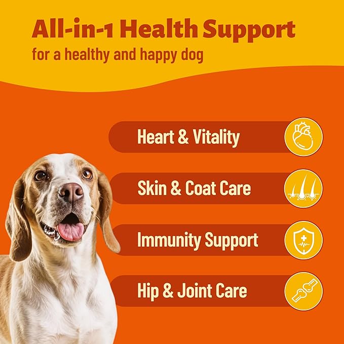 330 Bites Dog Multivitamin Chewables | Taurine Glucosamine Omega 3 MSM 未标sku