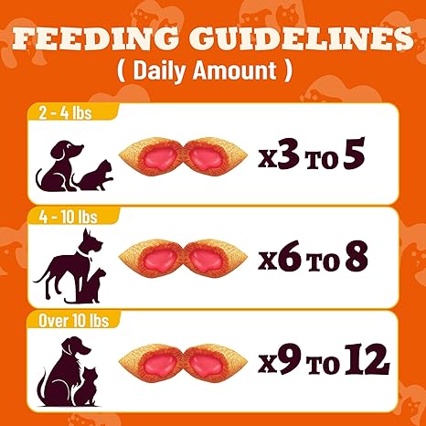 13.05 oz Chicken & Cranberry Flavor Crunchy Cat Treats, Urinary Tract & Kidney Support for Kittens