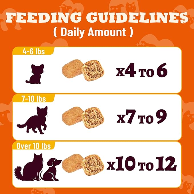 13.05oz Dental Treats for Cats & Small Dogs, Crunchy Chews to Help Freshen Breath & Support Tartar Control