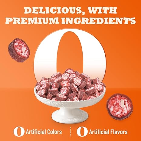 Real Duck & Cranberry Filled Roll Dog Treats, Beef Hide Dental Chews for Tartar Management, Puppy Training Snacks for Small, Large & All Breeds, 7.05oz