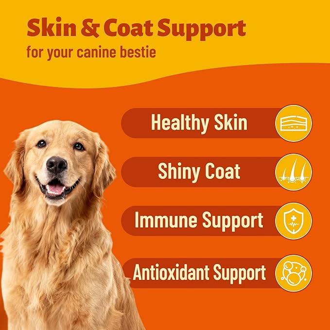 7.76oz Canine Daily Gut Health Chews, Pumpkin Seed, Psyllium Husk & Probiotic Formula, Gentle Nutritional Support for Overall Body Comfort