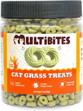 Catnip Flavor Cat Grass Treats 8 oz Hairball Control Healthy Cat Training Biscuits