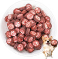 Real Duck & Cranberry Filled Roll Dog Treats, Beef Hide Dental Chews for Tartar Management, Puppy Training Snacks for Small, Large & All Breeds, 7.05oz