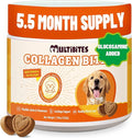 7.76oz 330 Bites Collagen Supplement for Dogs, Hydrolyzed Collagen & Hyaluronic Acid Formula, Daily Vitamins for Joint Mobility, Skin & Coat Care