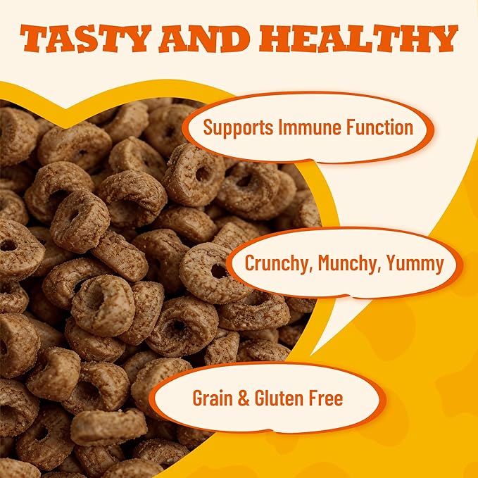 8 oz Chicken Flavor L-Lysine Cat Treats, Immune Support Healthy Training Snacks