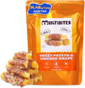 Chicken Wrapped Sweet Potato Dog Treats, Grain Free High Protein Jerky Snacks, Daily Digestive Balance & Oral Wellness Support for Small, Medium and Large Dogs, 14.46 oz
